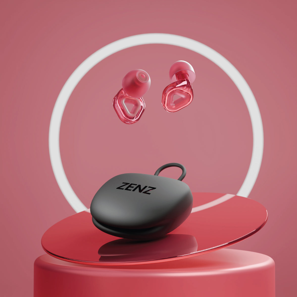 ZENZ - Flow Pro Earplugs - Blush Pink