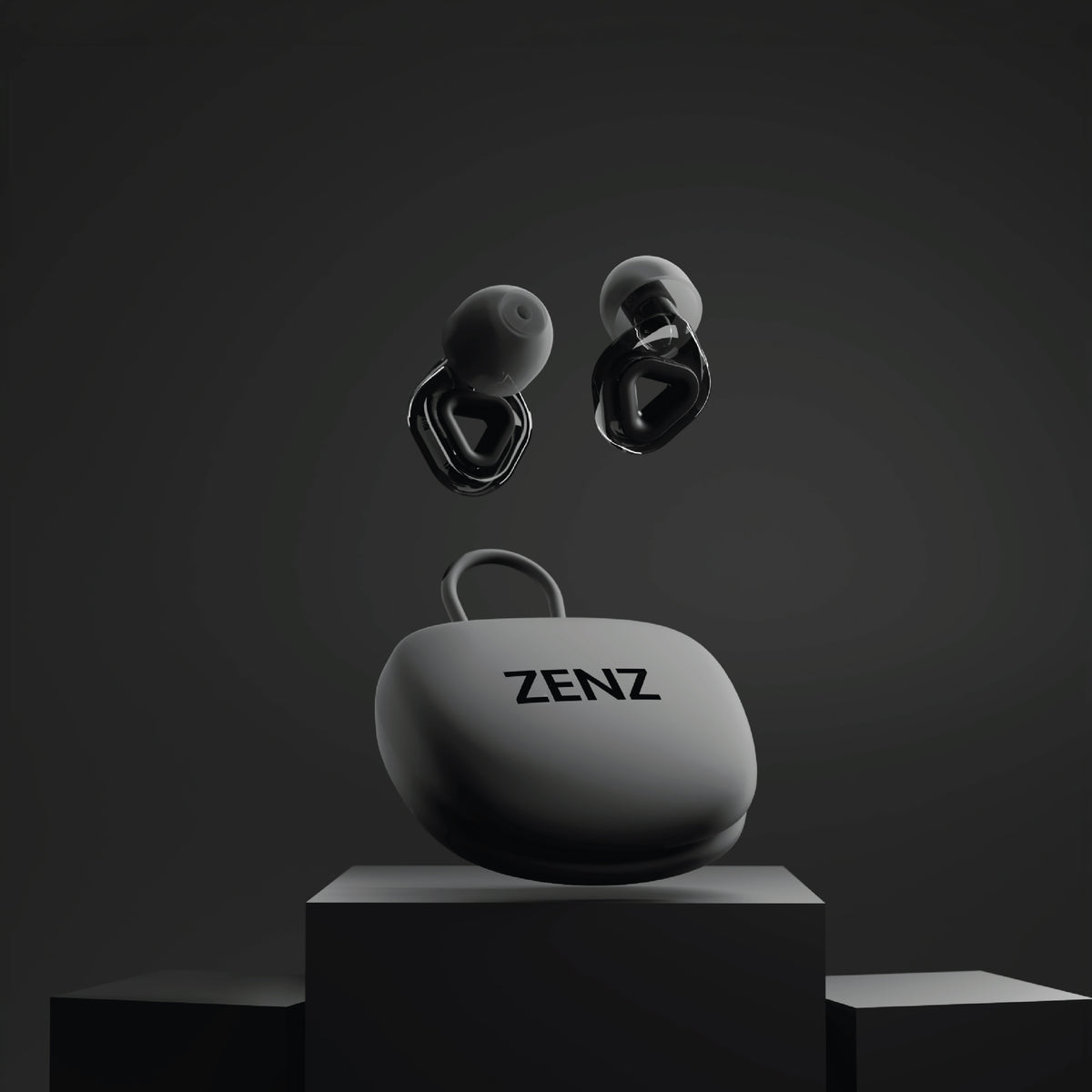 ZENZ - Flow Pro Earplugs - Shadow Black